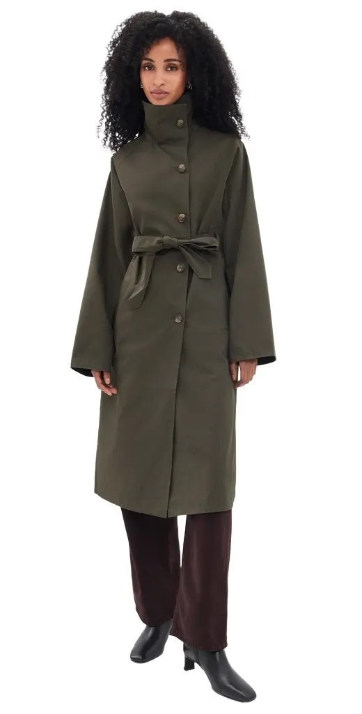 Line & Dot Palmer Reversible Trench Coat