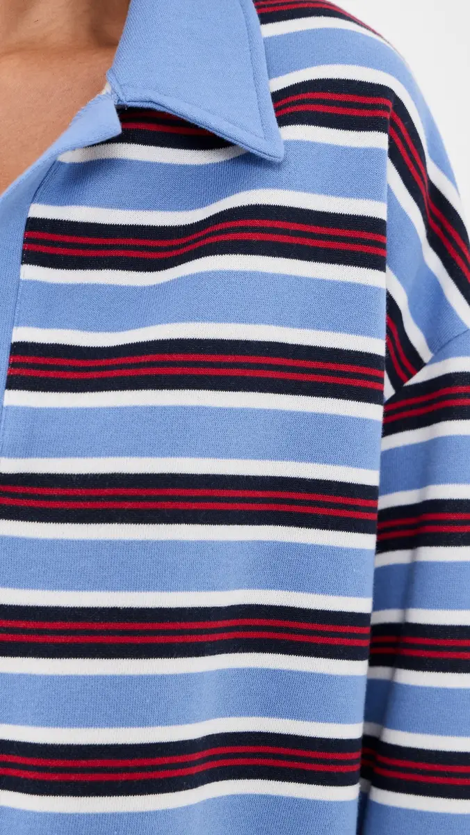 Z Supply Low Key Stripe Polo | Thumbnail 6 Z Supply Low Key Stripe Polo | Thumbnail 6