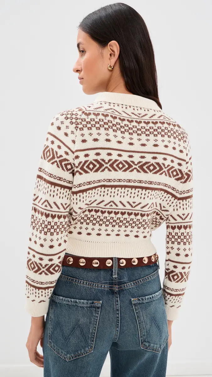 ALIX OF BOHEMIA Liza Frost Fair Isle Top | Thumbnail 3