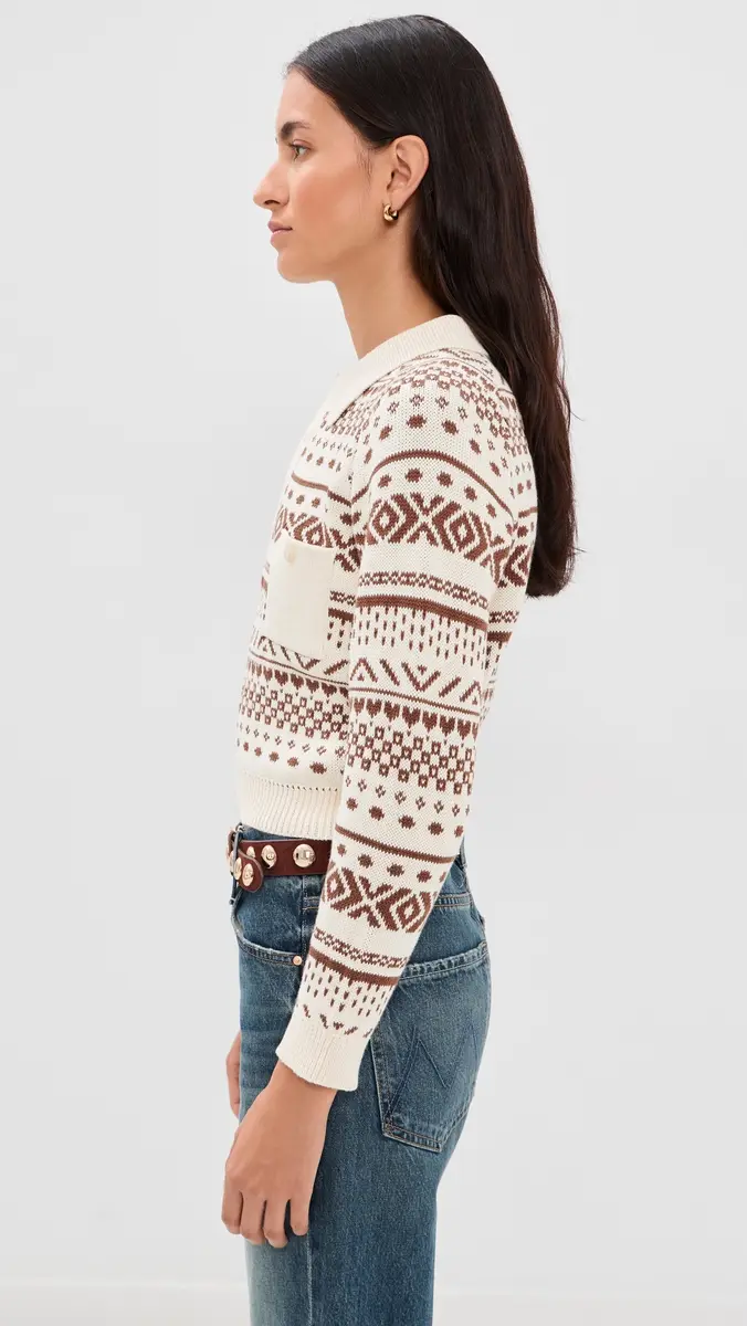 ALIX OF BOHEMIA Liza Frost Fair Isle Top | Thumbnail 4