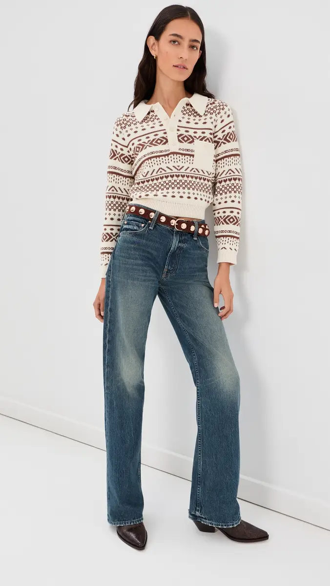 ALIX OF BOHEMIA Liza Frost Fair Isle Top | Thumbnail 5