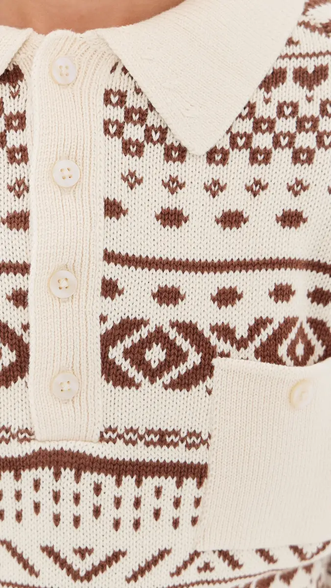 ALIX OF BOHEMIA Liza Frost Fair Isle Top | Thumbnail 6