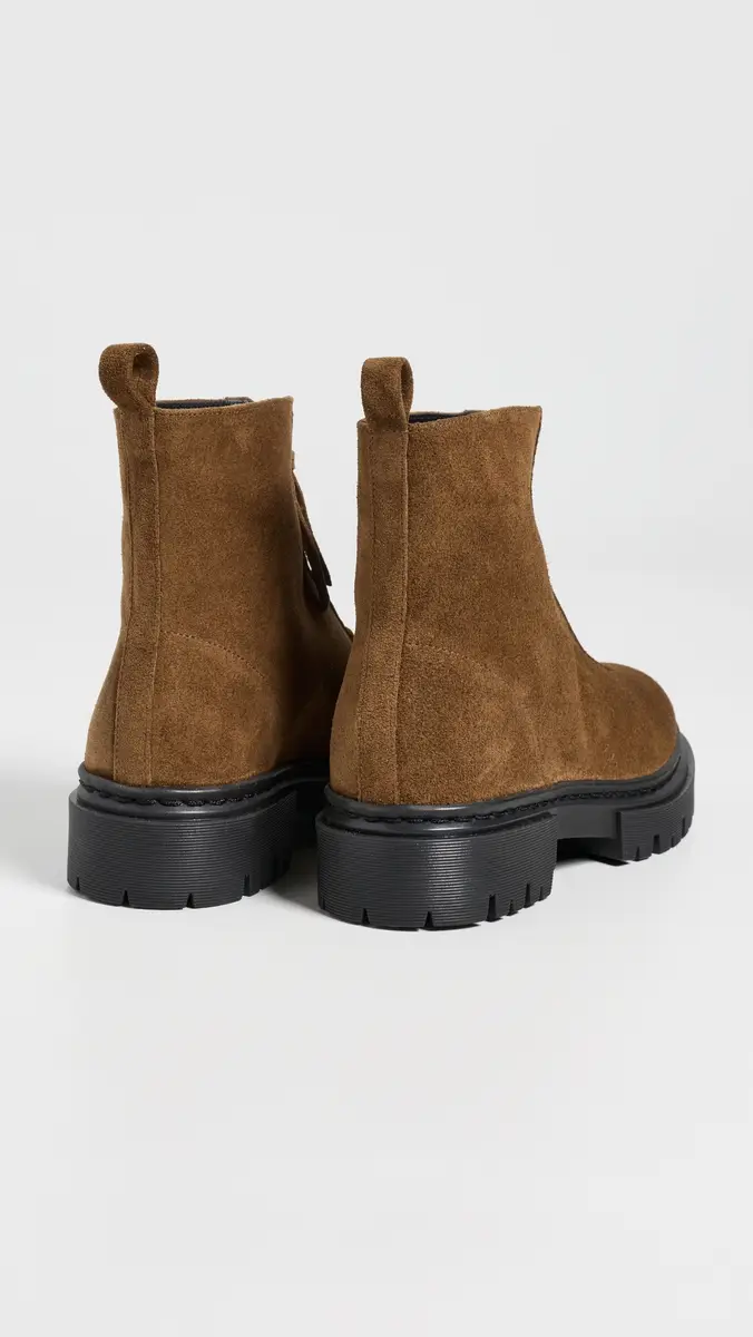 Staud Miles Suede Zip Ankle Boots | Thumbnail 5 Staud Miles Suede Zip Ankle Boots | Thumbnail 5