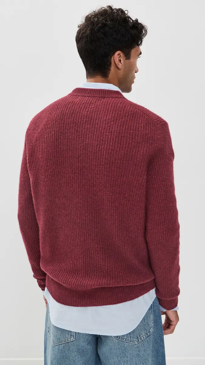 Alex Mill Washed Cashmere Jordan Sweater | Thumbnail 3 Alex Mill Washed Cashmere Jordan Sweater | Thumbnail 3