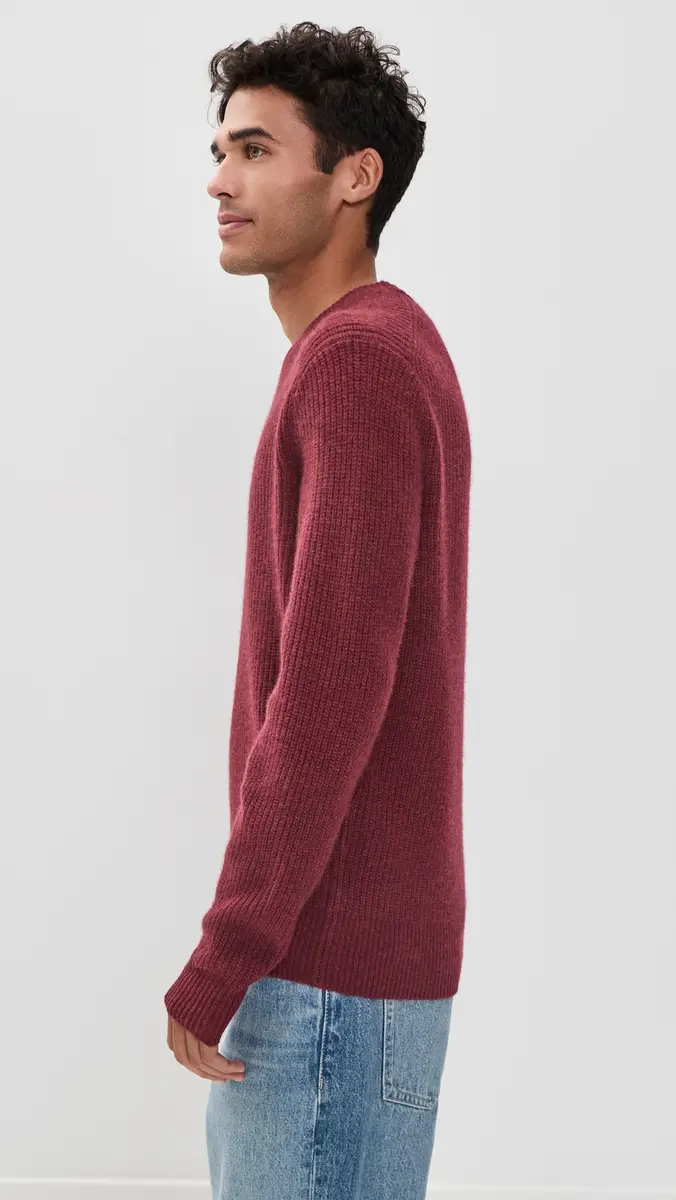 Alex Mill Washed Cashmere Jordan Sweater | Thumbnail 4 Alex Mill Washed Cashmere Jordan Sweater | Thumbnail 4