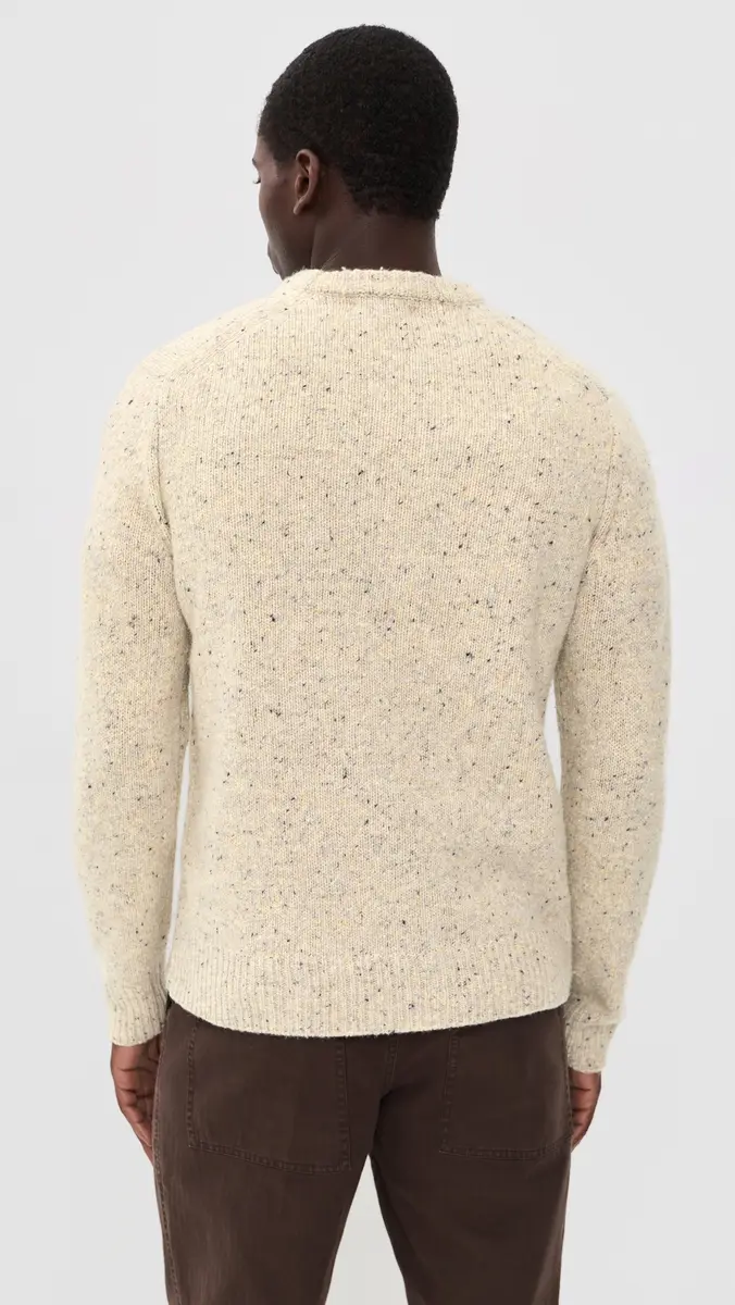 Alex Mill Donegal Crewneck Sweater | Thumbnail 3 Alex Mill Donegal Crewneck Sweater | Thumbnail 3