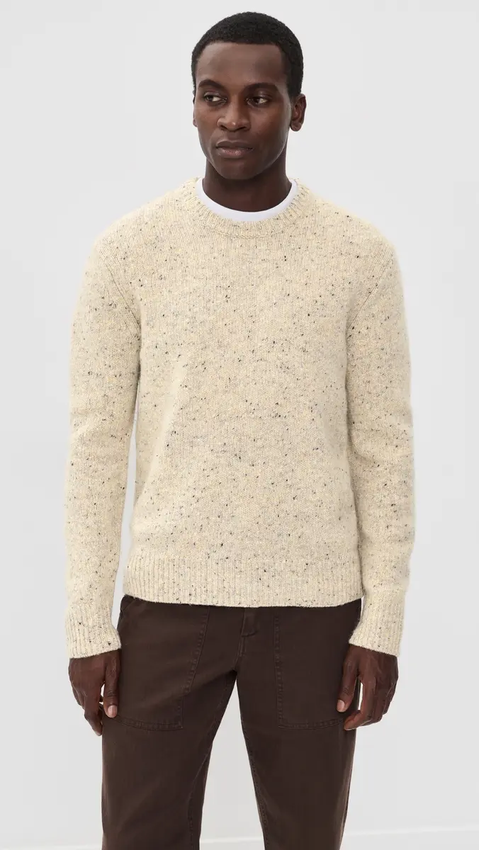 Alex Mill Donegal Crewneck Sweater | Thumbnail 6 Alex Mill Donegal Crewneck Sweater | Thumbnail 6