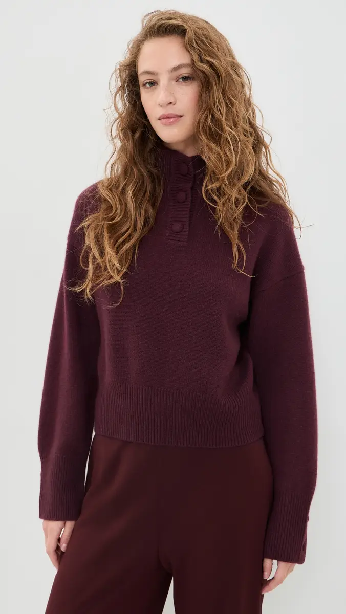 White + Warren Cashmere Blend High Neck Sweater | Thumbnail 2 White + Warren Cashmere Blend High Neck Sweater | Thumbnail 2
