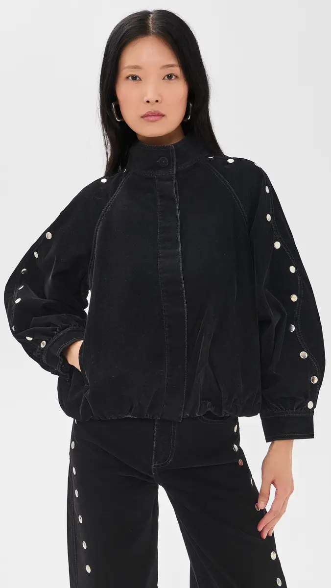 Sixxta Corduroy Bomber Jacket | Thumbnail 2 Sixxta Corduroy Bomber Jacket | Thumbnail 2