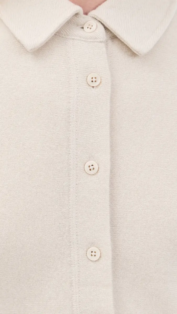 White + Warren Cashmere Blend Fitted Button Down Shirt | Thumbnail 6 White + Warren Cashmere Blend Fitted Button Down Shirt | Thumbnail 6