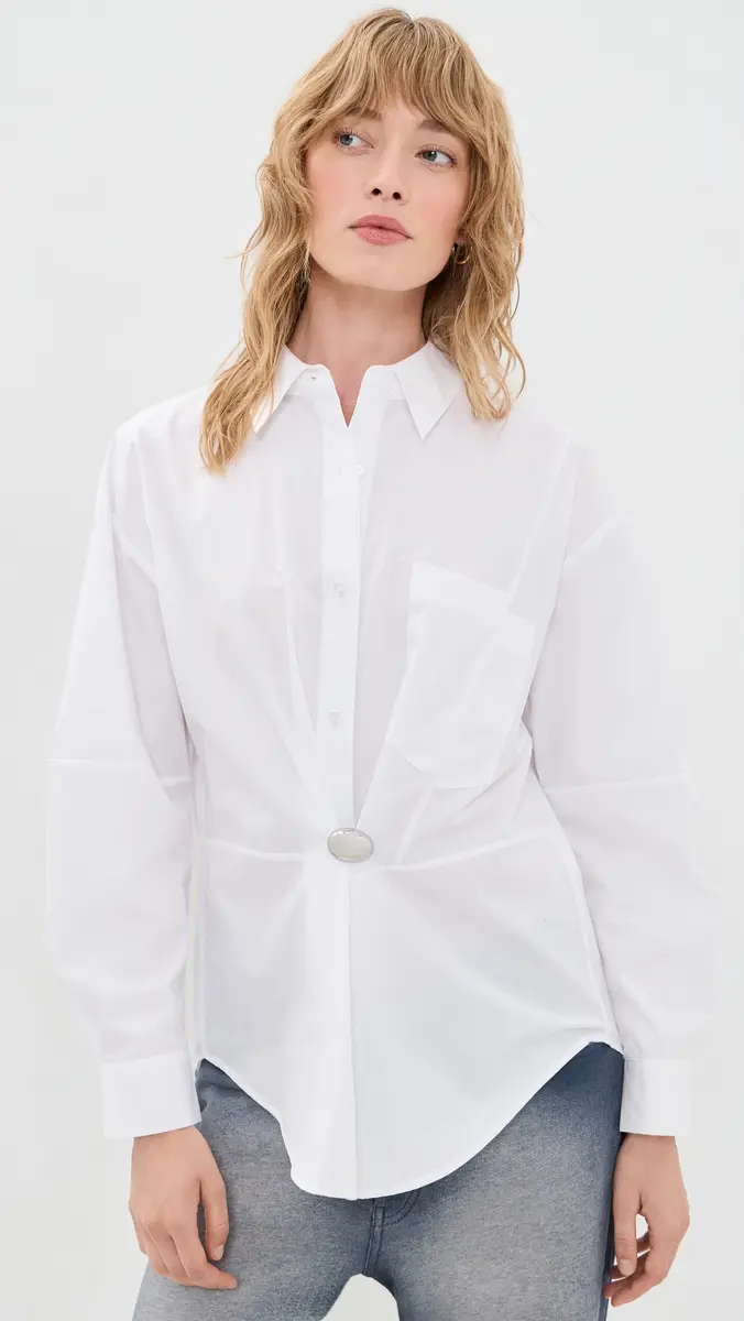 Essentiel Antwerp Kreative Oversized Shirt | Thumbnail 2 Essentiel Antwerp Kreative Oversized Shirt | Thumbnail 2