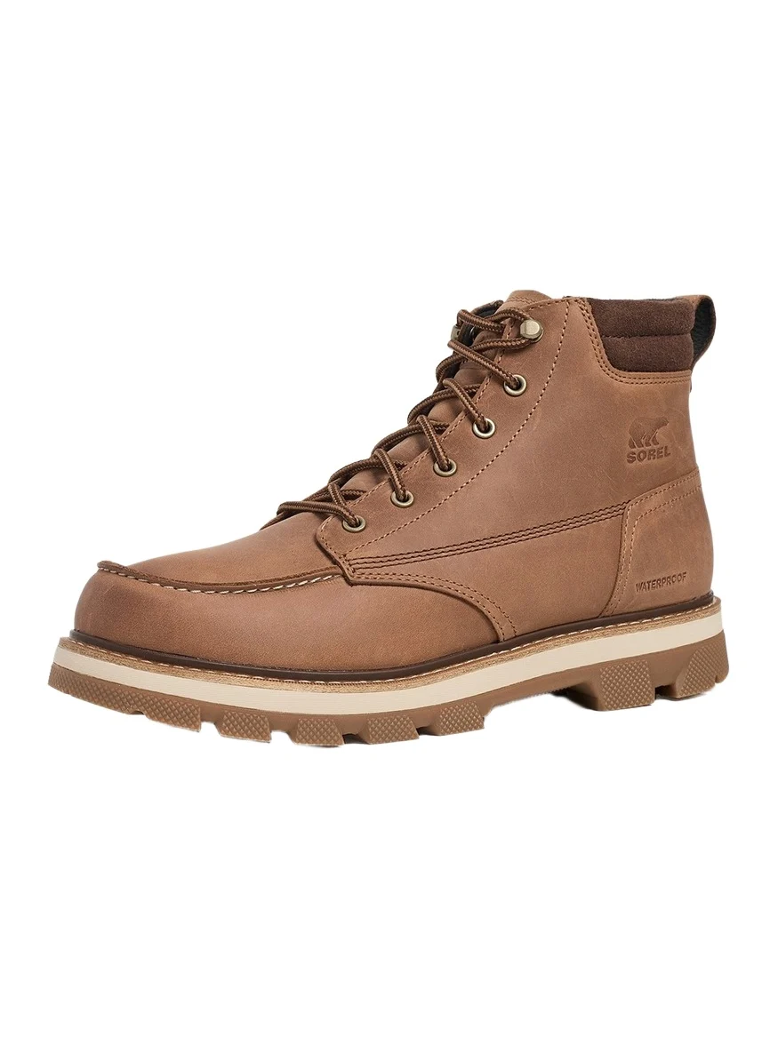 Lark-47 Moc Toe Leather Boots