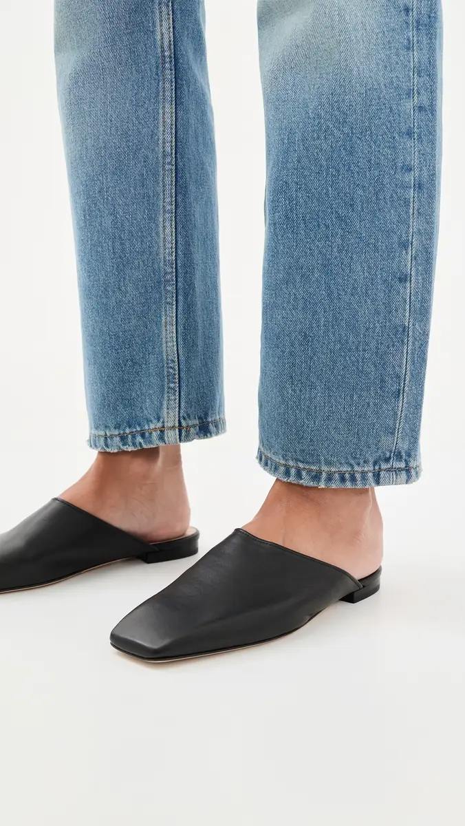 Jenni Kayne Leather Miller Mules | Thumbnail 3