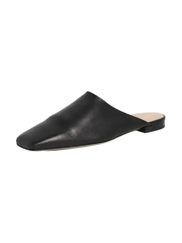 Leather Miller Mules