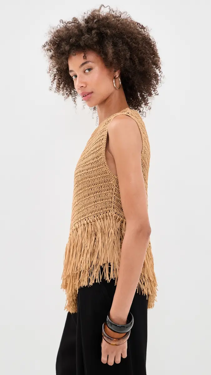 SIMONMILLER Beja Crochet Top | Thumbnail 4