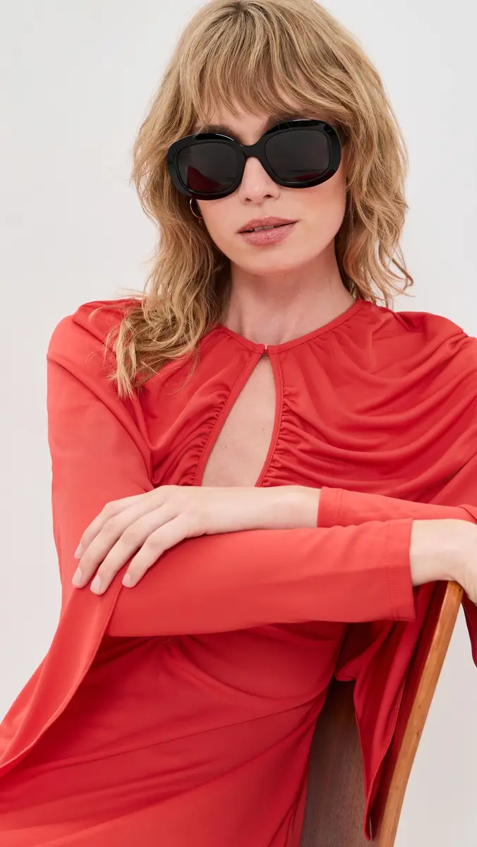 Givenchy City Geometric Sunglasses Shiny Black / Smoke | Thumbnail 3 Givenchy City Geometric Sunglasses Shiny Black / Smoke | Thumbnail 3