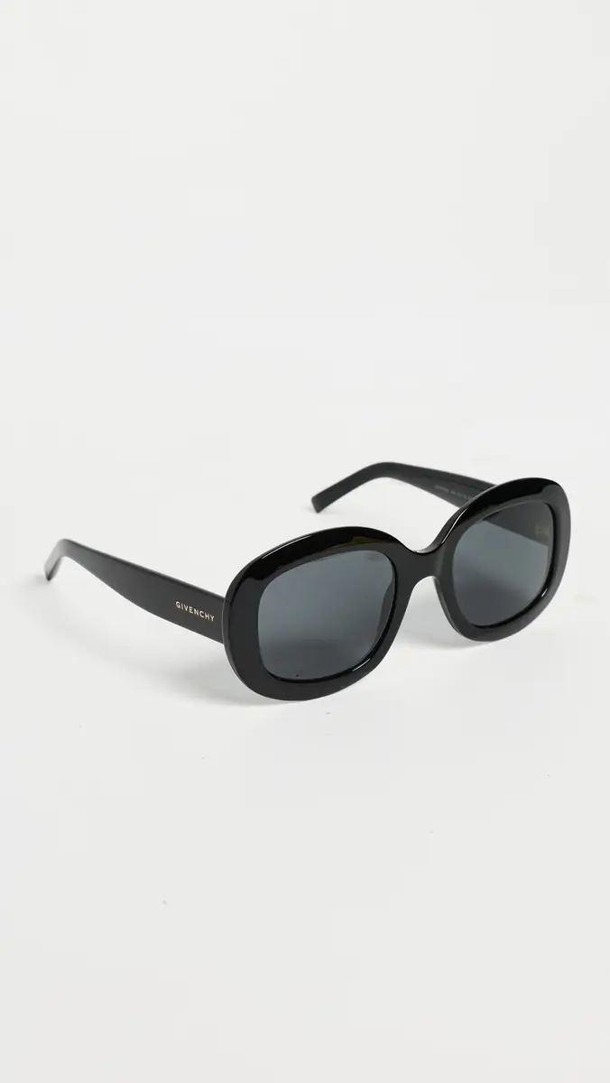 Givenchy City Geometric Sunglasses Shiny Black / Smoke | Thumbnail 5 Givenchy City Geometric Sunglasses Shiny Black / Smoke | Thumbnail 5