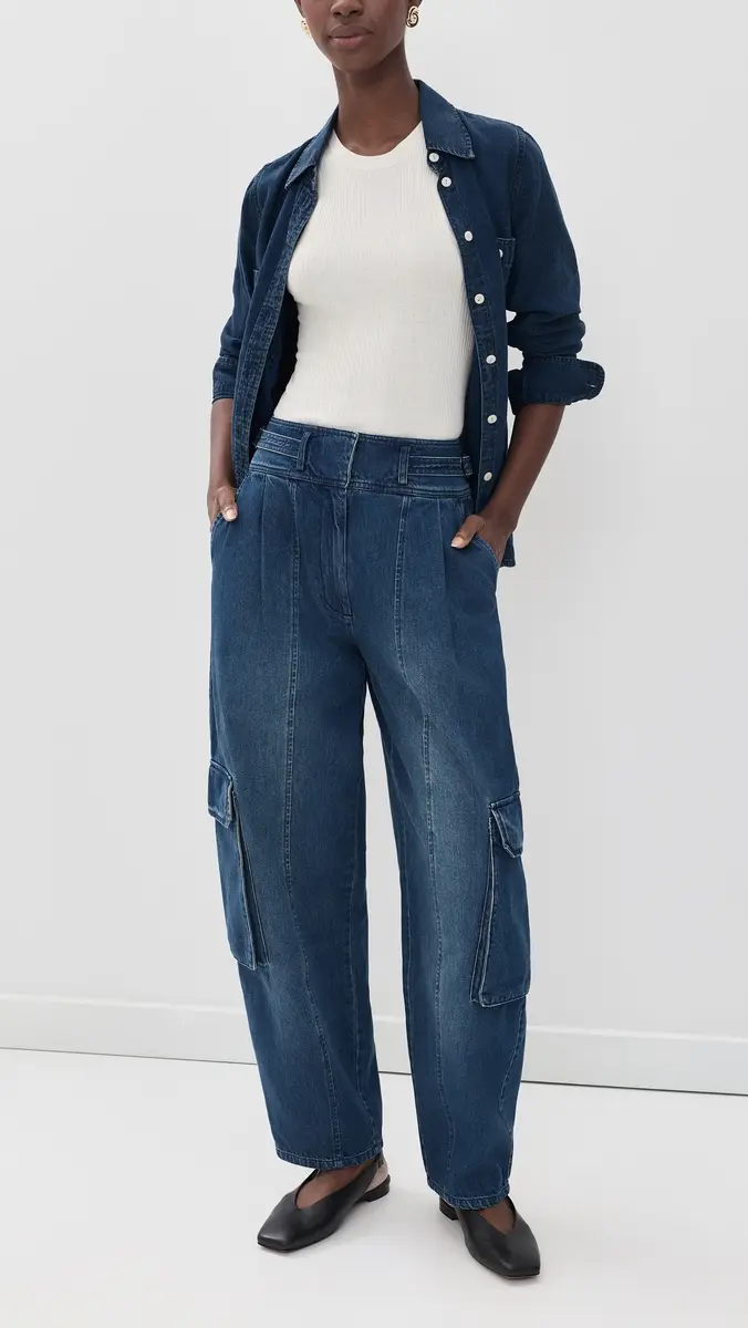 APIECE APART Belle Whistle Cargo Jeans | Thumbnail 5 APIECE APART Belle Whistle Cargo Jeans | Thumbnail 5