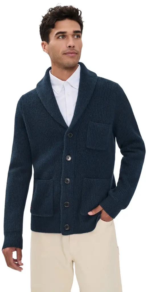 Alex Mill Shawl Collar Cashmere Cardigan