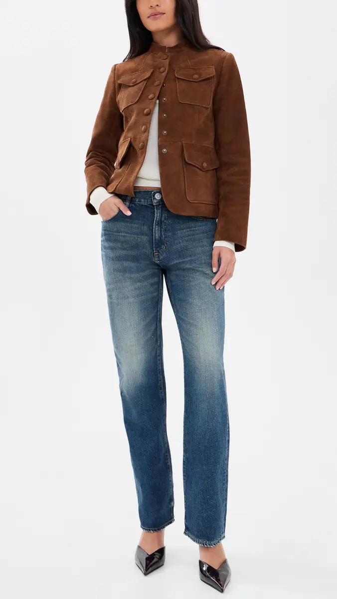 Moussy Vintage Leyden Straight Jeans | Thumbnail 5 Moussy Vintage Leyden Straight Jeans | Thumbnail 5