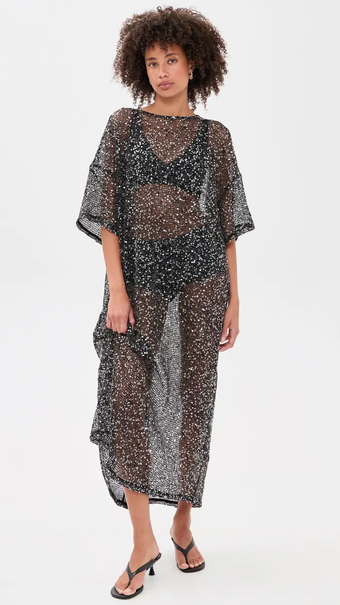 VRG GRL Ivette Sequin Midi Dress | Thumbnail 2 VRG GRL Ivette Sequin Midi Dress | Thumbnail 2