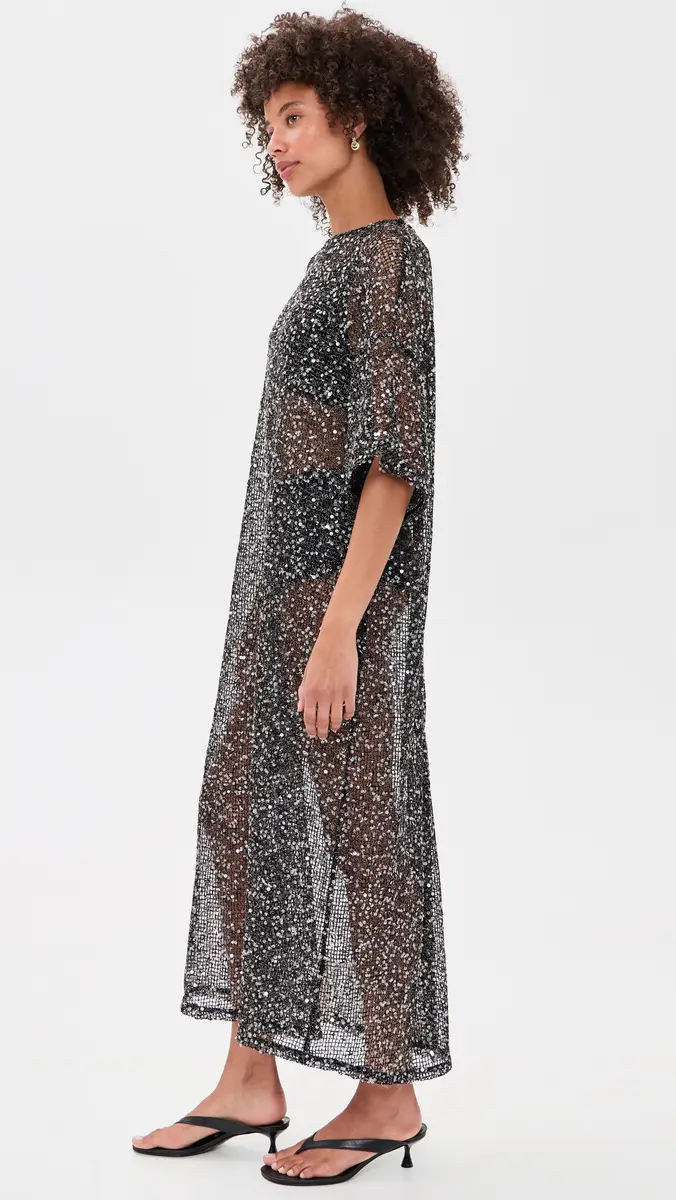 VRG GRL Ivette Sequin Midi Dress | Thumbnail 4 VRG GRL Ivette Sequin Midi Dress | Thumbnail 4