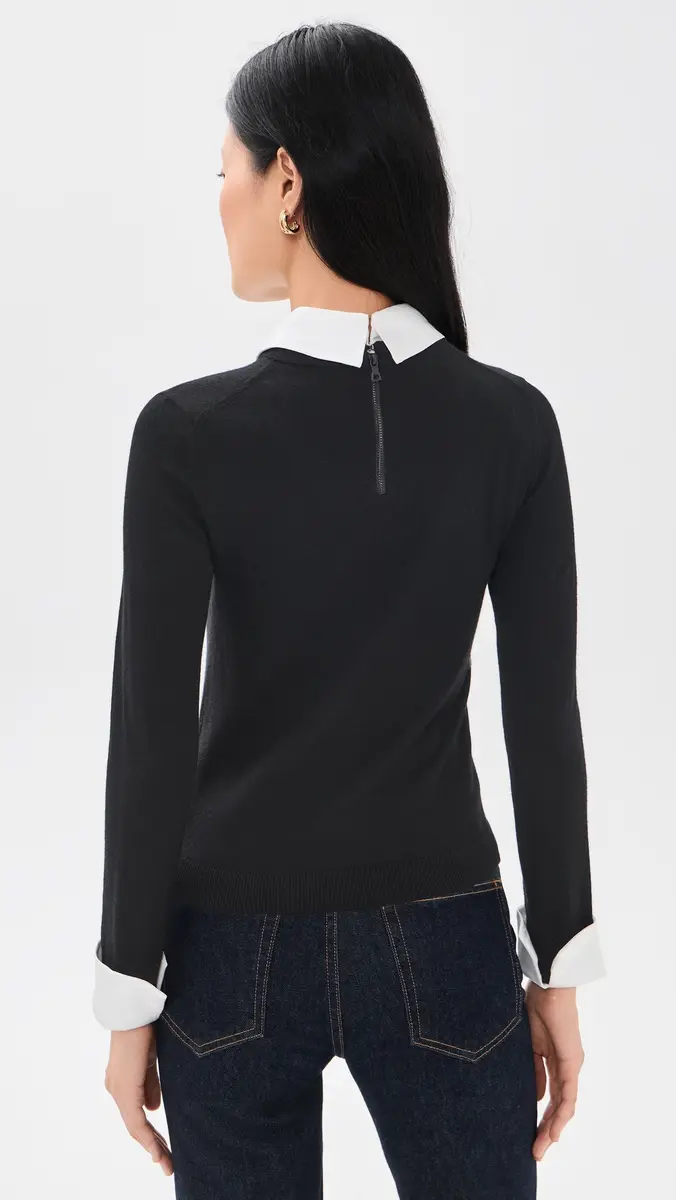 Alice + Olivia Porla Collared Sweater | Thumbnail 3 Alice + Olivia Porla Collared Sweater | Thumbnail 3