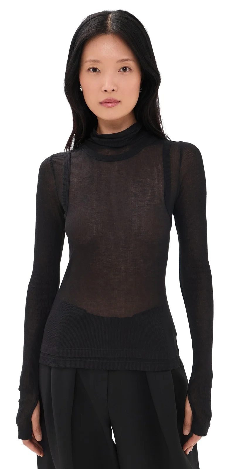 Helmut Lang Layered Long Sleeve Tee