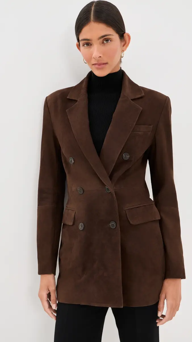 ARMA Safia Suede Blazer | Thumbnail 3 ARMA Safia Suede Blazer | Thumbnail 3