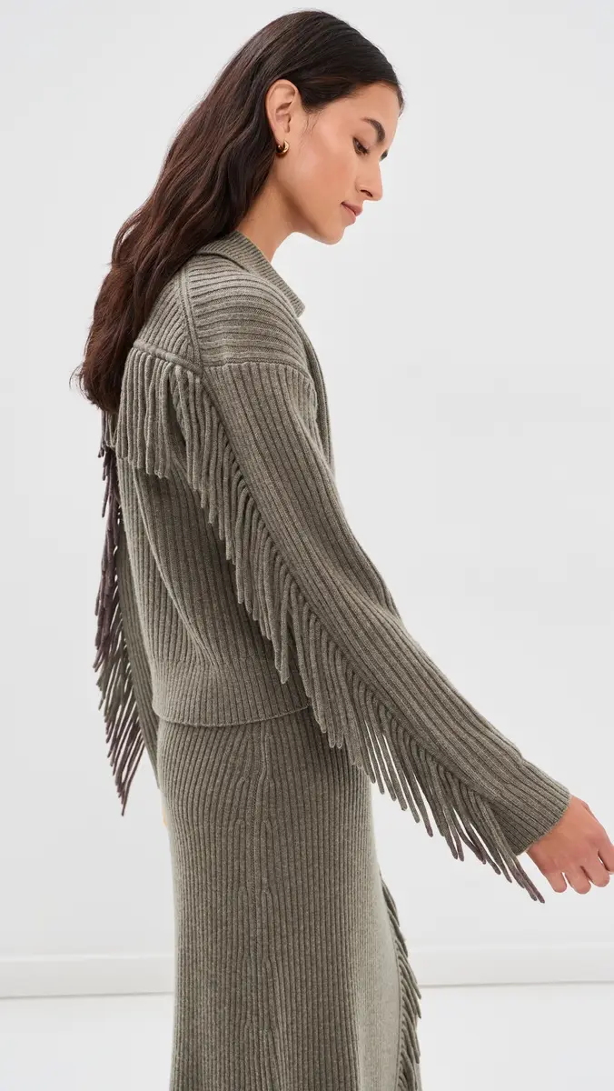 Simkhai Natalia Collared Sweater | Thumbnail 4