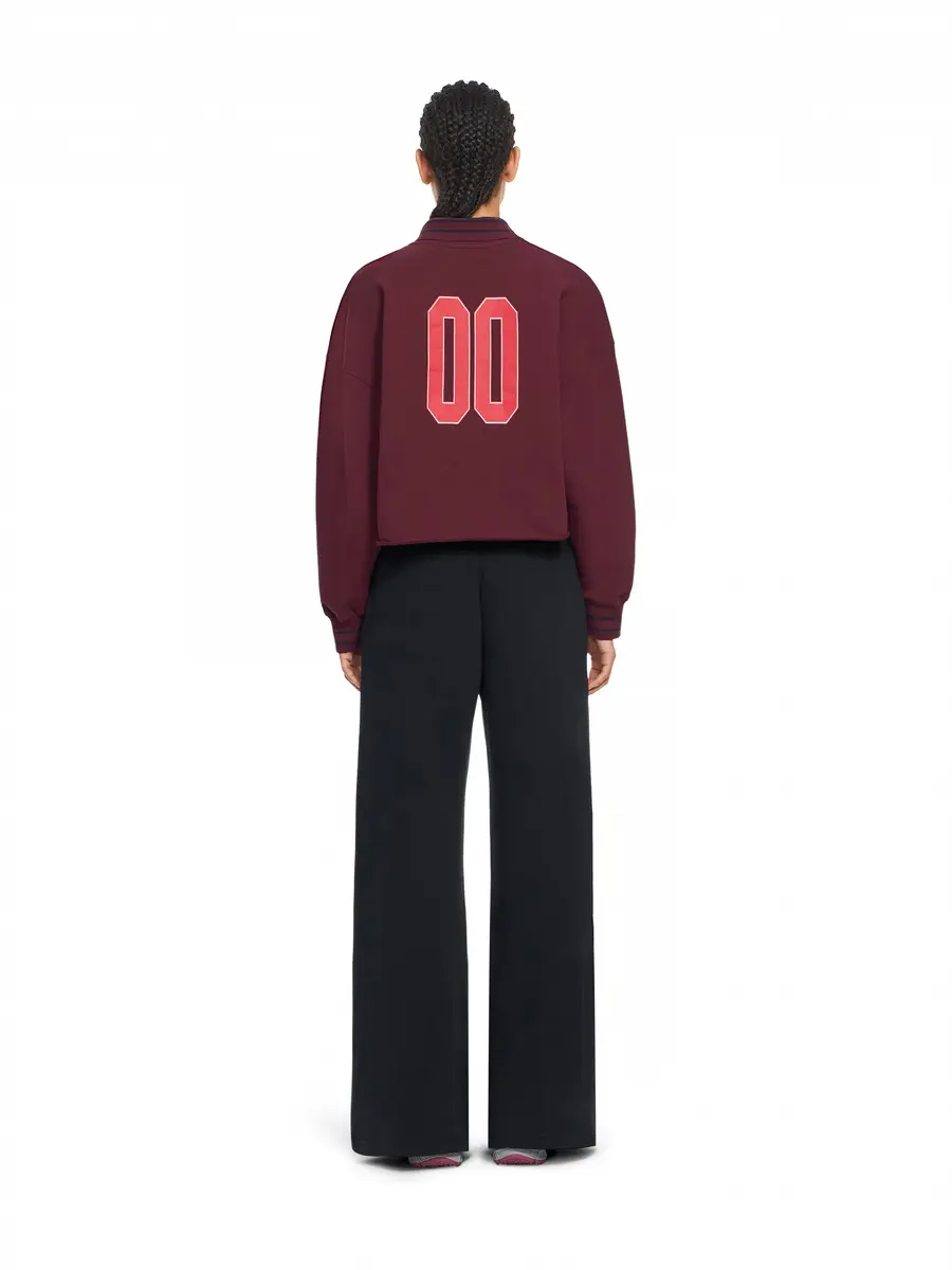 Off-White Off College Crop Polo Crewneck | Thumbnail 4