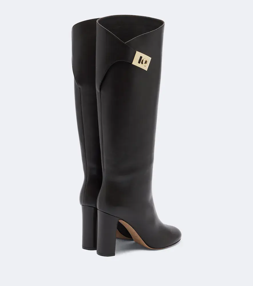 Ferragamo Leather knee-high boots | Thumbnail 4 Ferragamo Leather knee-high boots | Thumbnail 4