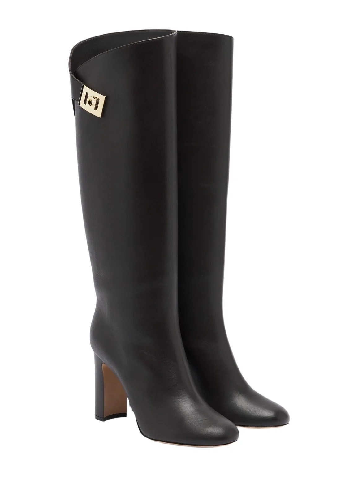Ferragamo Leather knee-high boots