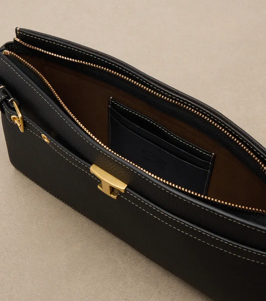Tod's T Signature Small leather clutch | Thumbnail 2