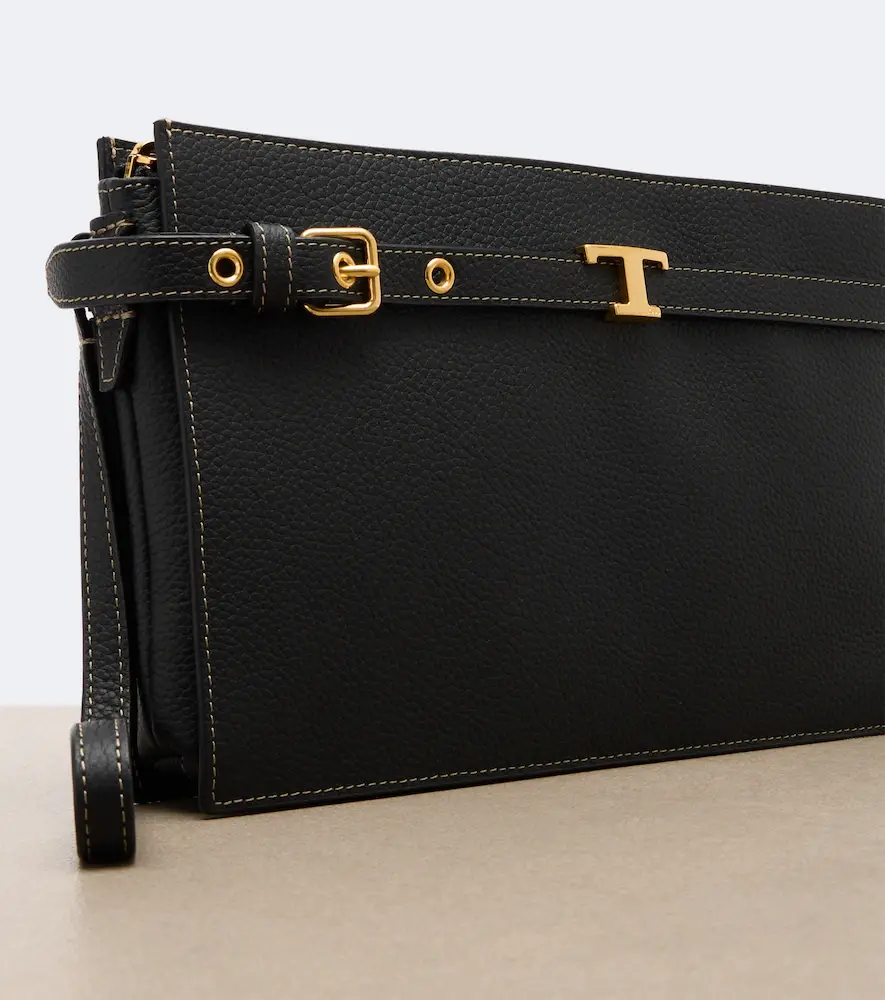 Tod's T Signature Small leather clutch | Thumbnail 3