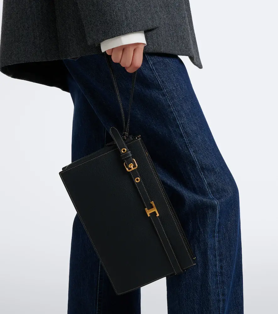 Tod's T Signature Small leather clutch | Thumbnail 6
