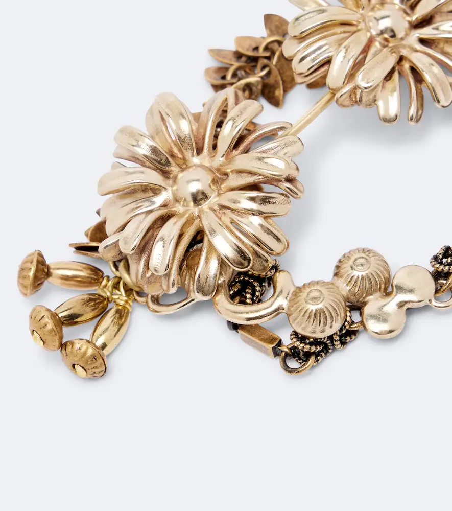 Dries Van Noten Floral embellished bracelet | Thumbnail 3 Dries Van Noten Floral embellished bracelet | Thumbnail 3
