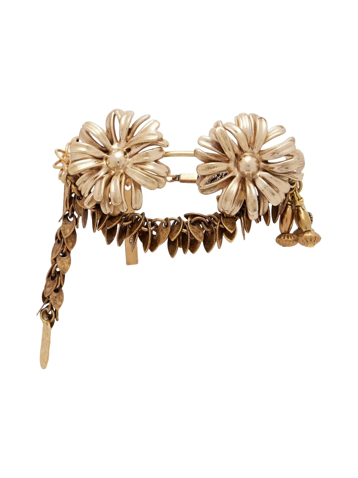 Floral embellished bracelet