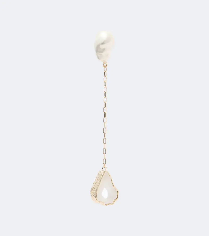 Erdem Embellished drop earrings | Thumbnail 2 Erdem Embellished drop earrings | Thumbnail 2