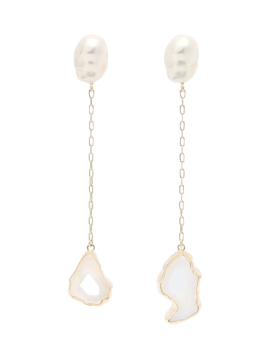 Embellished drop earrings Embellished drop earrings
