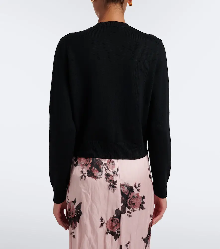 Erdem Embellished wool cardigan | Thumbnail 2
