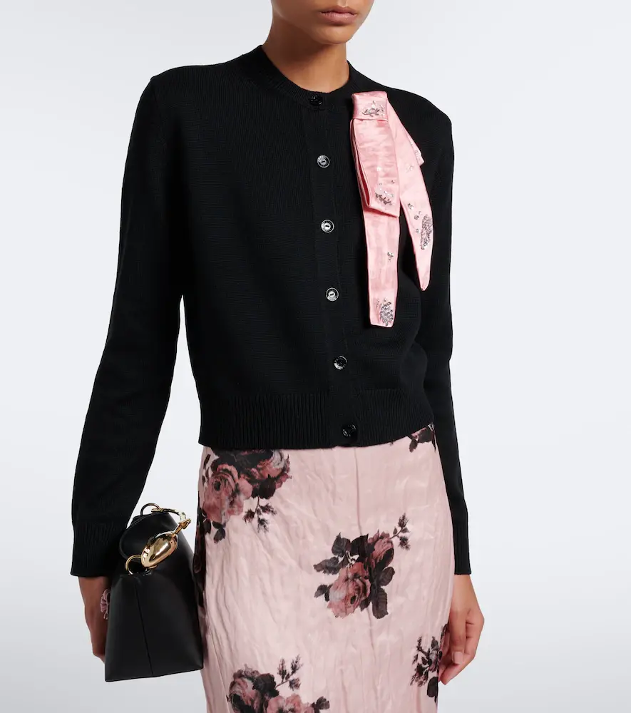 Erdem Embellished wool cardigan | Thumbnail 5