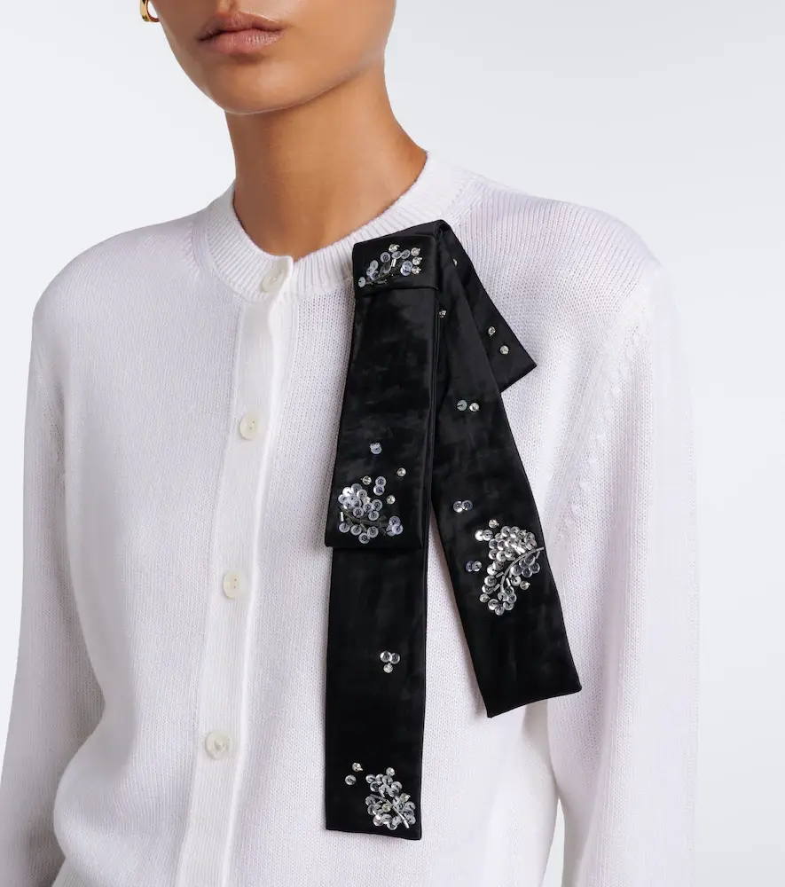 Erdem Embellished wool cardigan | Thumbnail 5 Erdem Embellished wool cardigan | Thumbnail 5