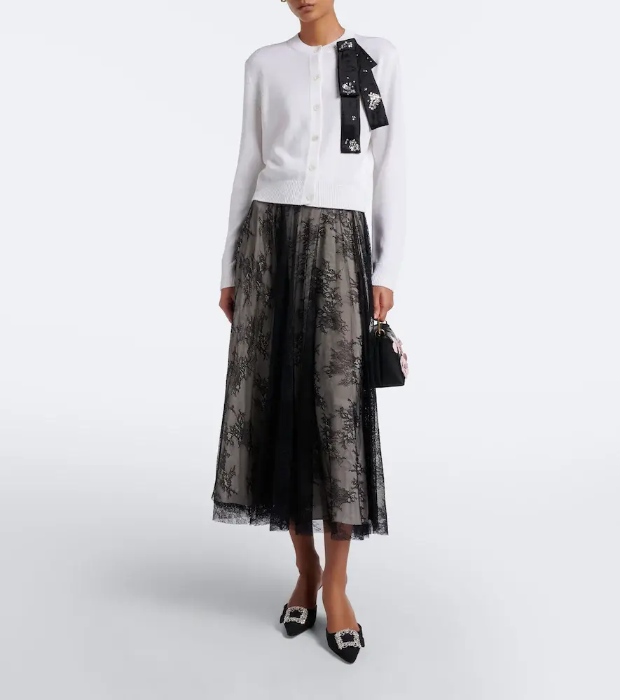 Erdem Embellished wool cardigan | Thumbnail 6 Erdem Embellished wool cardigan | Thumbnail 6