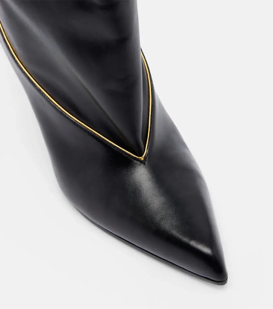 Versace Medusa leather mid-calf boots | Thumbnail 2 Versace Medusa leather mid-calf boots | Thumbnail 2