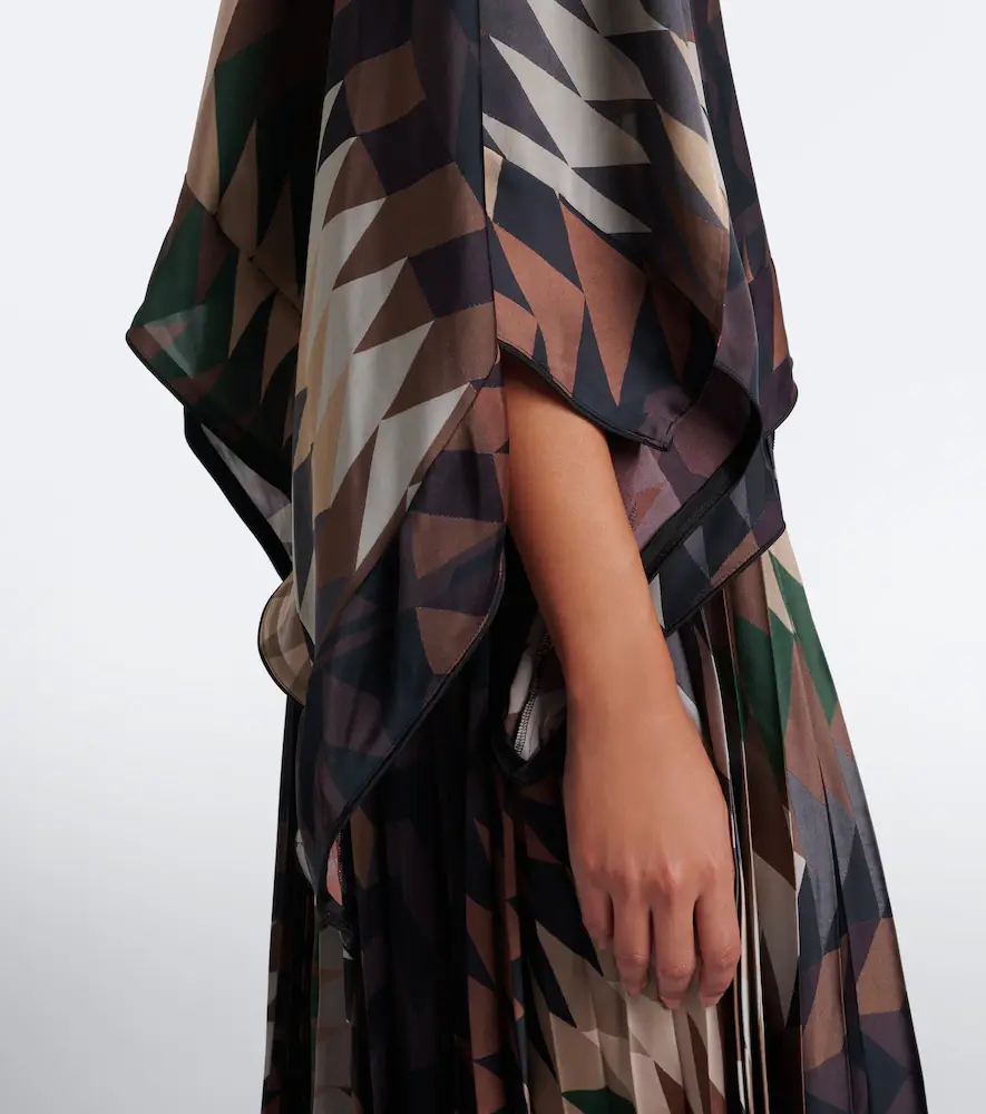 Sacai Printed satin top | Thumbnail 6