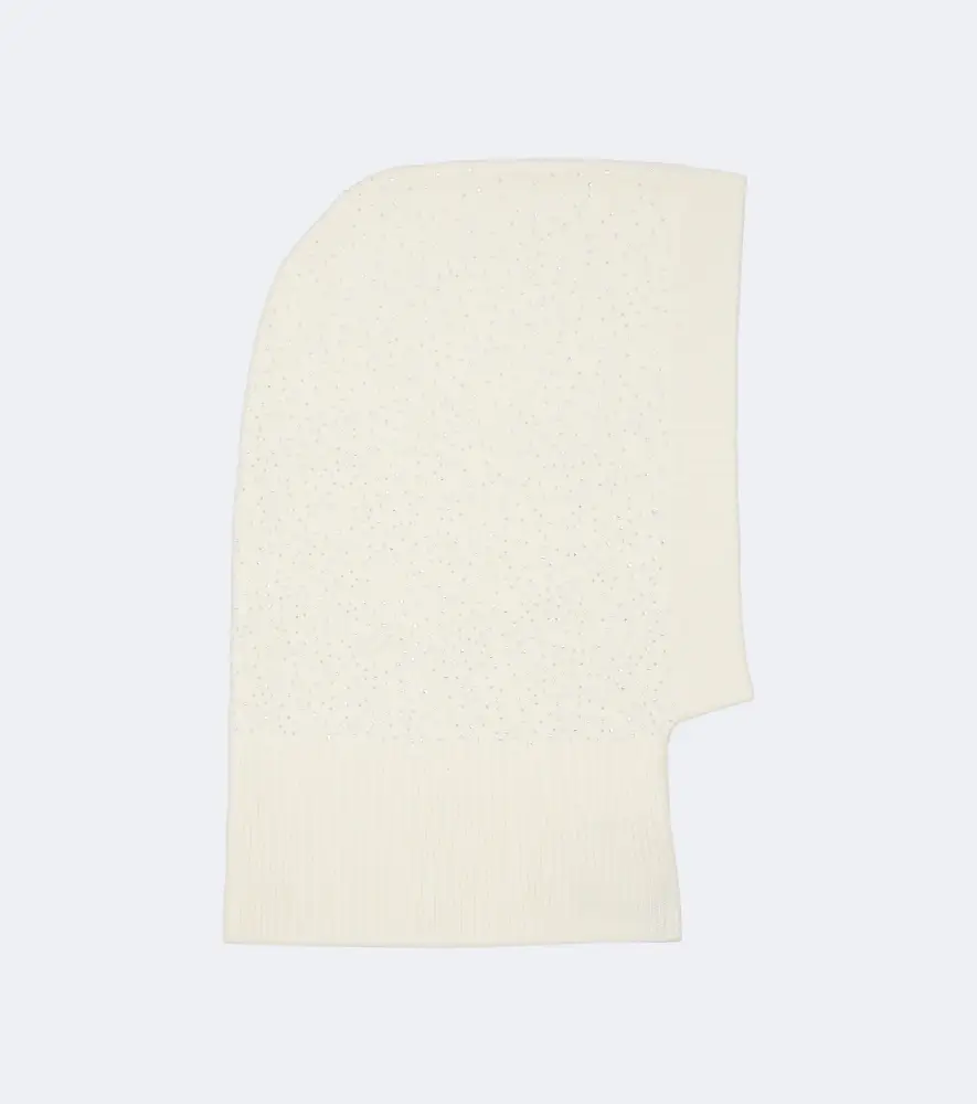 Max Mara Embellished cashmere balaclava | Thumbnail 2 Max Mara Embellished cashmere balaclava | Thumbnail 2