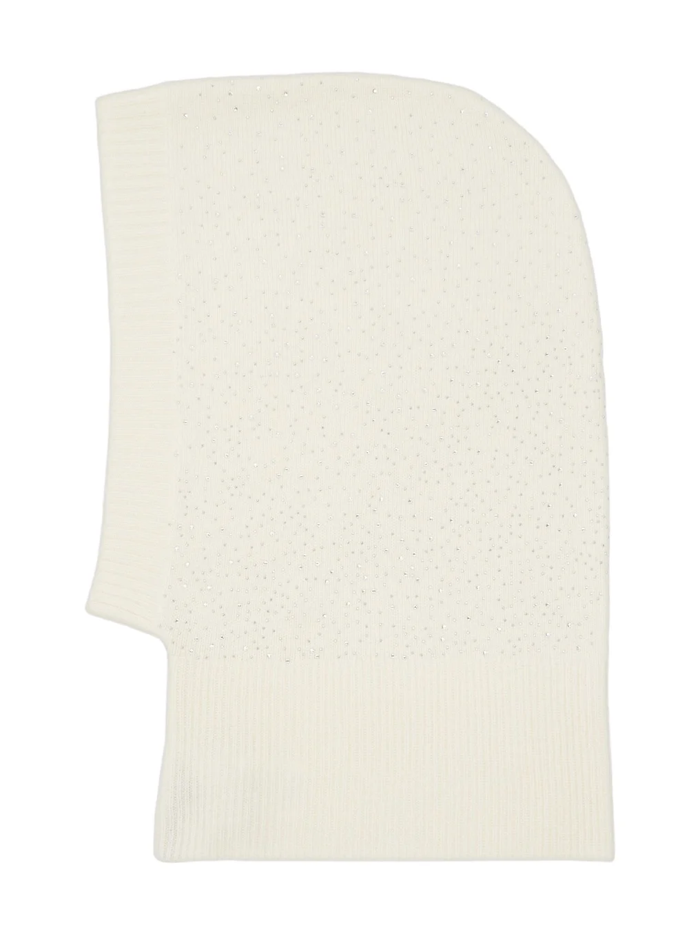 Embellished cashmere balaclava