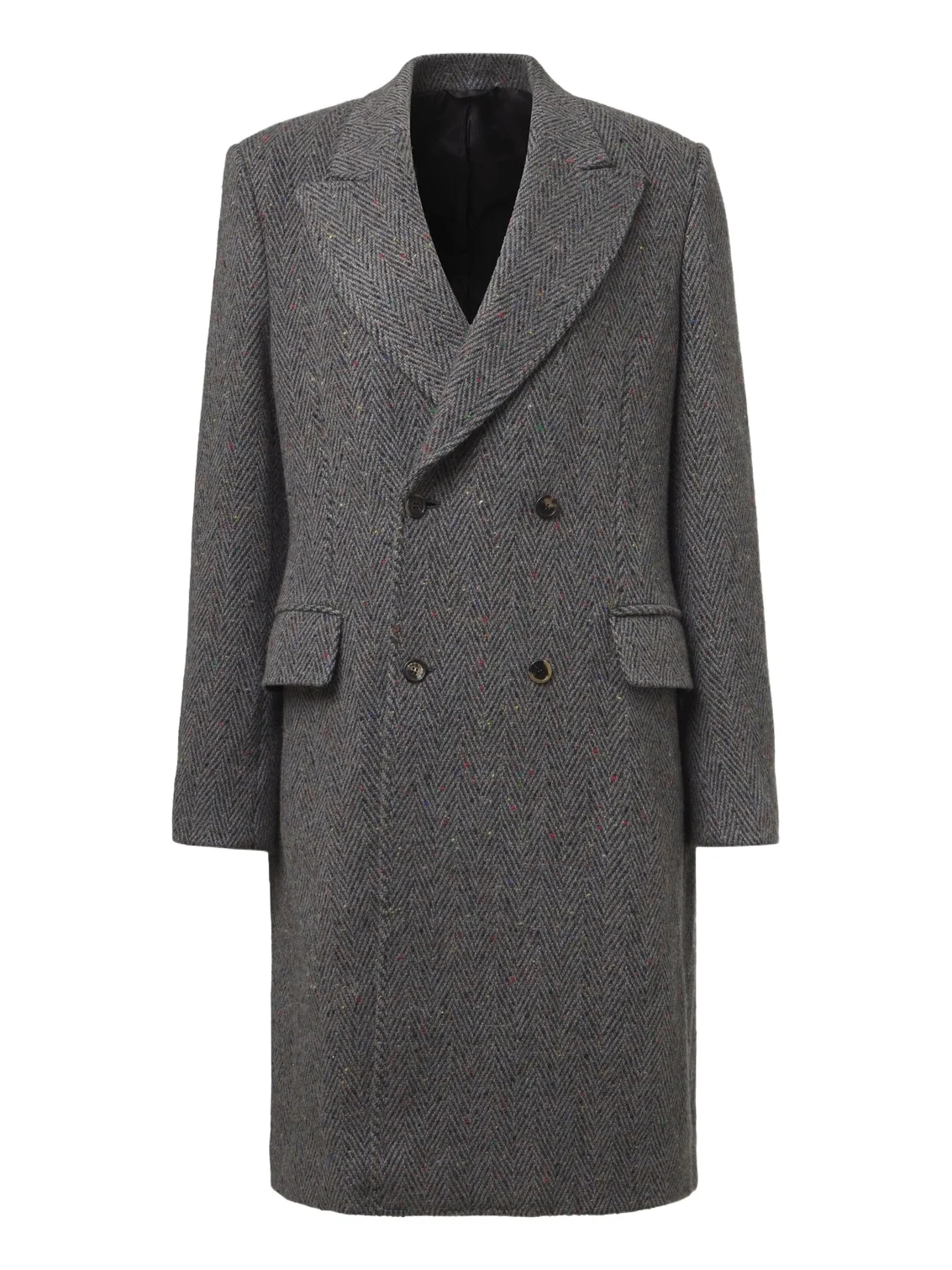 Gabriela Hearst Mcaffrey herringbone wool and cashmere coat