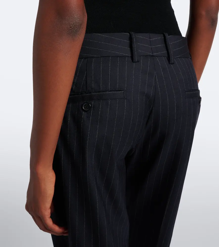Nili Lotan Bethany pinstriped wool flared pants | Thumbnail 5
